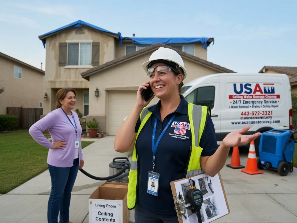 Ceiling Water Damage Restoration Glasston, ND FAQs